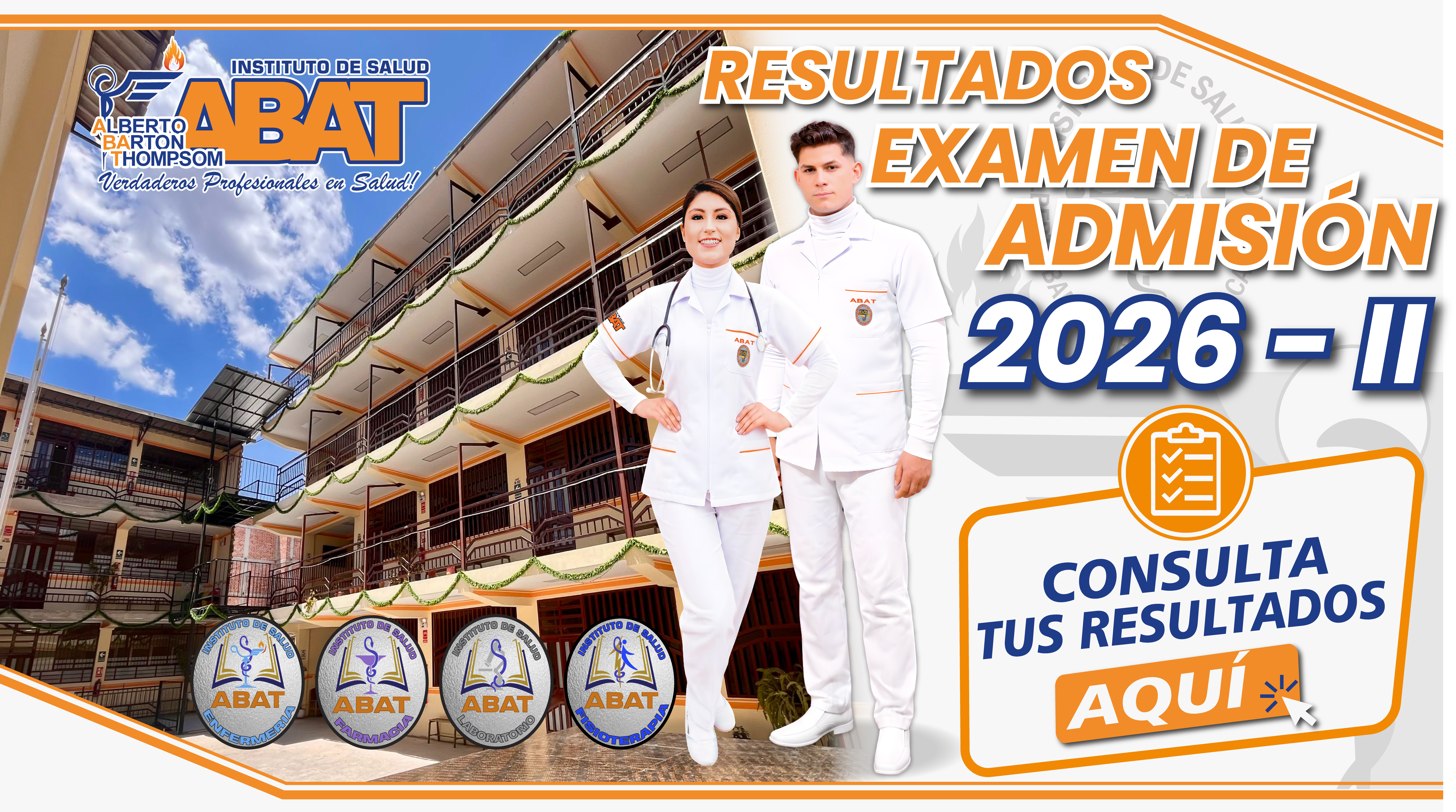 Resultados Examen de Admisión